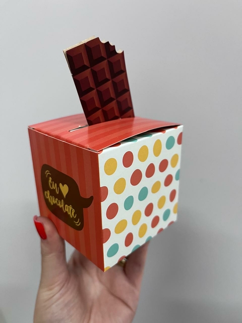 CAIXA POP UP 7x7x7cm OVINHOS COLORS PACOTE COM 10