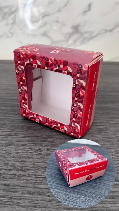 CAIXA GAVETA COM VISOR 4 DOCES MOZAO PCTE COM 10 (COD.3100)