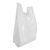 SACOLA PLASTICA BRANCA REFORÇADA 50X60X0,07 PACOTE C/10