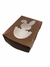 CAIXA RETANGULAR B COM VISOR MARROM COELHO 2 (9X12X3,5CM) PCTE COM 10