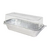 EMBALAGEM BOLO INGLES ALUMINIO 650ML COM TAMPA PET PACOTE C/10 (WYDA) D10FS