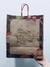 SACOLA KRAFT PERSONALIZADA 30X17,5X34CM PACOTE COM 20