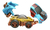 Auto con lanzador boom city doble chico - Wabro 40041 en internet