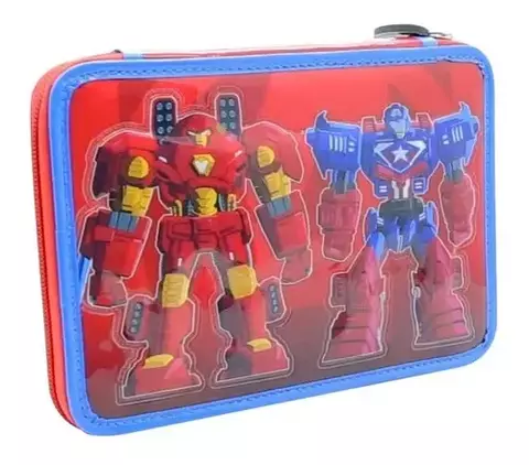 Cartuchera de 1 piso con utiles Avengers - (SP872)