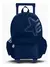 Mochila de carro footy lisa NG/AZUL big kids 18"(F5001) - comprar online