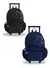 Mochila de carro footy lisa NG/AZUL big kids 18"(F5001)