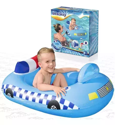 salvavidas auto con sonidos pileta (34153)