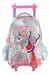 Mochila de carro footy unicornio c/alas led 18"(F6341)