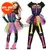 Disfraz TDD Esqueleto Fluo Largo con Tutu Halloween (015874) (015875) (005948) (009303)