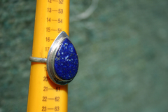 Anillo en plata y lapislazuli - Al cubo Joyas