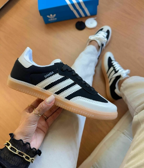 Adidas Samba Preto e Branco