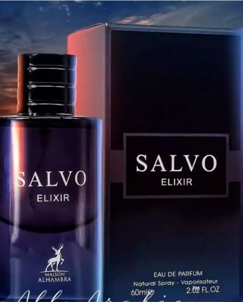 Original Arabic Perfume for Men Salvo Elixir Maison Alhambra Eau De Parfum 60 Ml - buy online