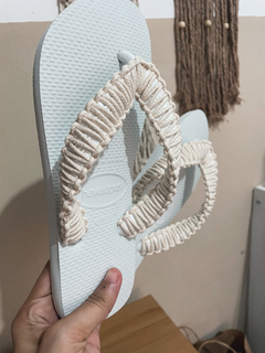 Chinelo Macramê - comprar online