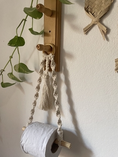 Suporte para papel higiênico Alocasia na internet