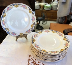 Juego de 6 platos playos Johnson Bros Pareek England