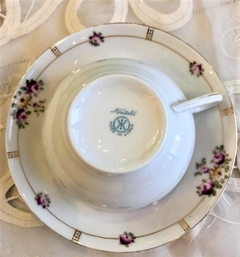 Jugo de 4 dúos de té fina porcelana noritake Made in Japan - tienda online