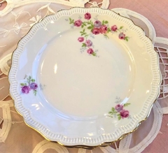 Imagen de Juego de plato masitero con 6 platos de postre porcelana Bavaria Germany