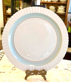Juego de 6 platos playos de porcelana Limoges France