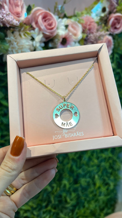 Cordão mandala super mãe