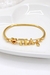 Bracelete personalizado banhado a ouro 18k - loja online