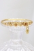 Bracelete personalizado banhado a ouro 18k