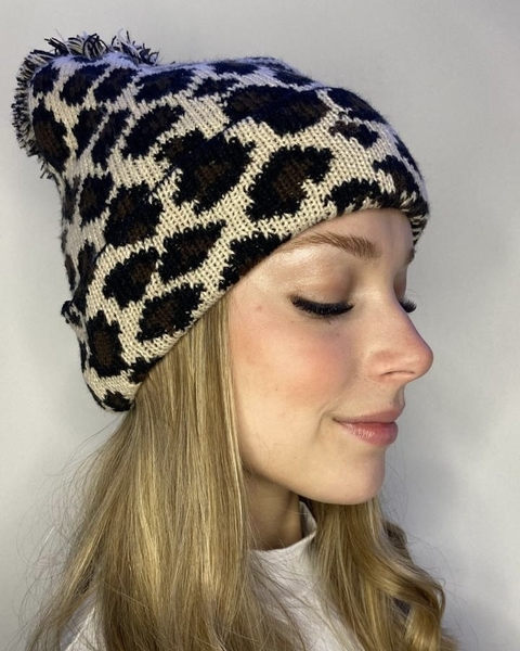 GORRO ANIMAL PRINT