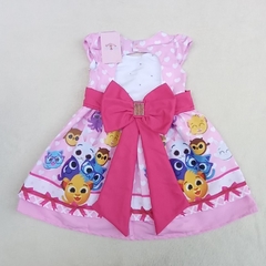 Vestido Bolofofos Pérola infantil bolofofo festa - comprar online