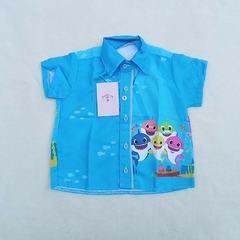 blusa infantil social Baby Shark blusão - buy online