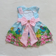 Vestido Galinha Pintadinha Candy Pérola - comprar online