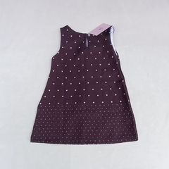 Vestido infantil Batom Maquiagem Trapézio - comprar online