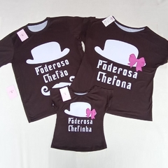 Kit Família Poderoso Chefinho PODEROSA CHEFINHA KIT PAI MAE E FILHA