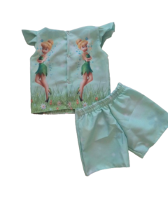 Conjunto Tinker Bell Sininho peter Pan infantil festa - comprar online