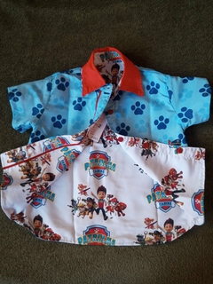 Blusa Social Infantil Patrulha Canina Dupla Face 2 em 1 Blusão - online store