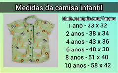 Imagem do Blusa Social Mundo Bita Infantil com colete Tematico