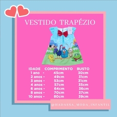 Vestido Galinha Pintadinha Trapezio festa infantil na internet