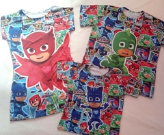 Kit família Pj Masks - Lagartixo e menino gato. Pai e filho - comprar online