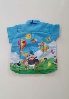 Blusa infantil Mundo Bita social Blusao festa no parquinho on internet