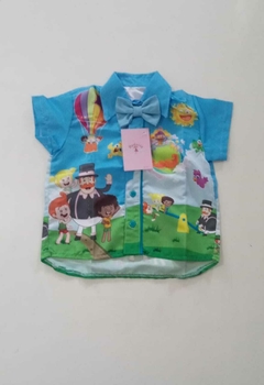 Blusa infantil Mundo Bita social Blusao festa no parquinho - comprar online