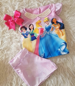 Conjunto Infantil Princesas Disney - comprar online