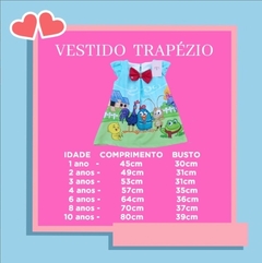 Vestido maria clara e jp trapezio infantil - buy online