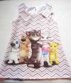 Vestido tom and friends trapezio