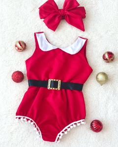 romper Natal Mamae Noel Body infantil bori natal mamae noel mamãe