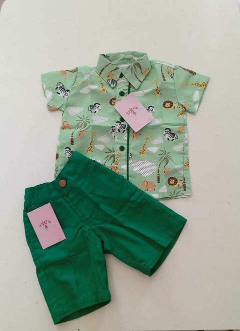 Conjunto infantil Safari - Conjunto Social Completo - comprar online