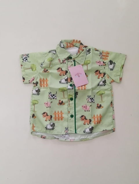 Blusa infantil Fazendinha social Blusao festa - comprar online