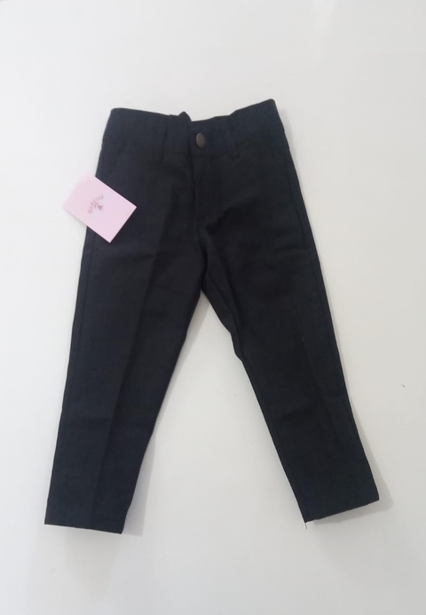 calça comprida infantil masculina preta menino - comprar online