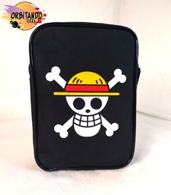 Bolsa Shoulder bag transversal de ombro One Piece, caveira pirata, estampa personalizada animes, shoulder One Piece , Luffy, Mini Bolsa, pochete na internet