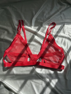 Corpiño ginebra rojo 95 - comprar online
