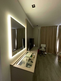 Espejo led de 0,70x0,70 cuadrado retroiluminado - comprar online