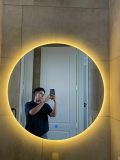 Espejo led circular de 0,70