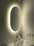 Espejo led ovalado